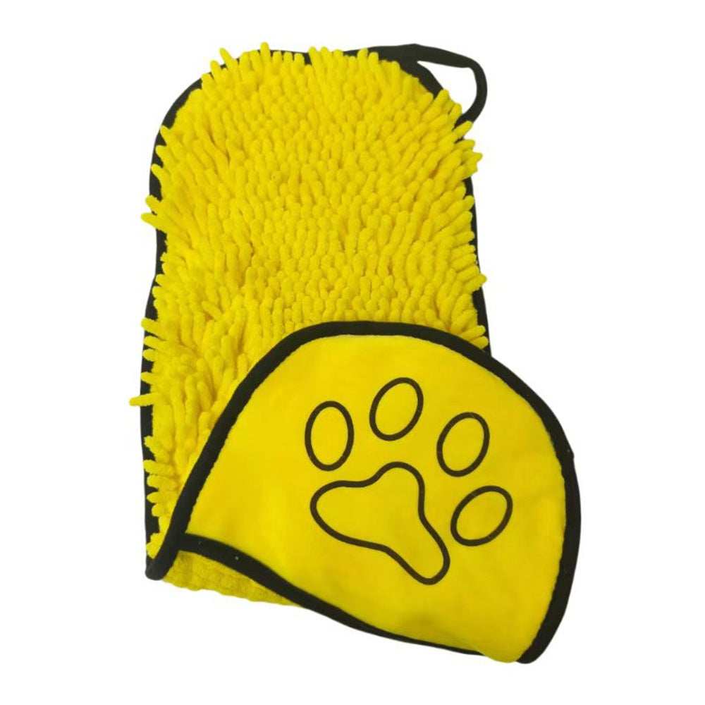 Specially Designed  Pet Bath Towel Quickly Absorbs Water - Dogs or Cats