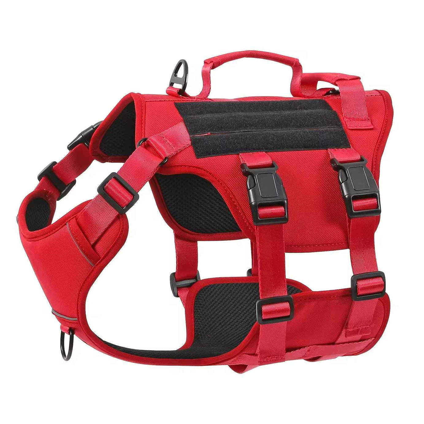 Tactical Dog Harness No-Pull - Reflective Dual Handle Vest