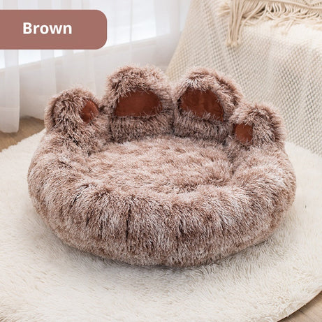 Pet Bed - Round Plush Thickened for Dogs & Cats
