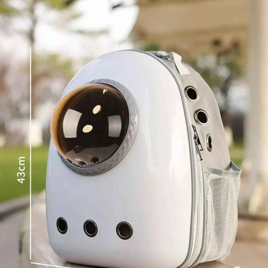 Pet Carrier Backpack - Space Capsule Transparent Bubble
