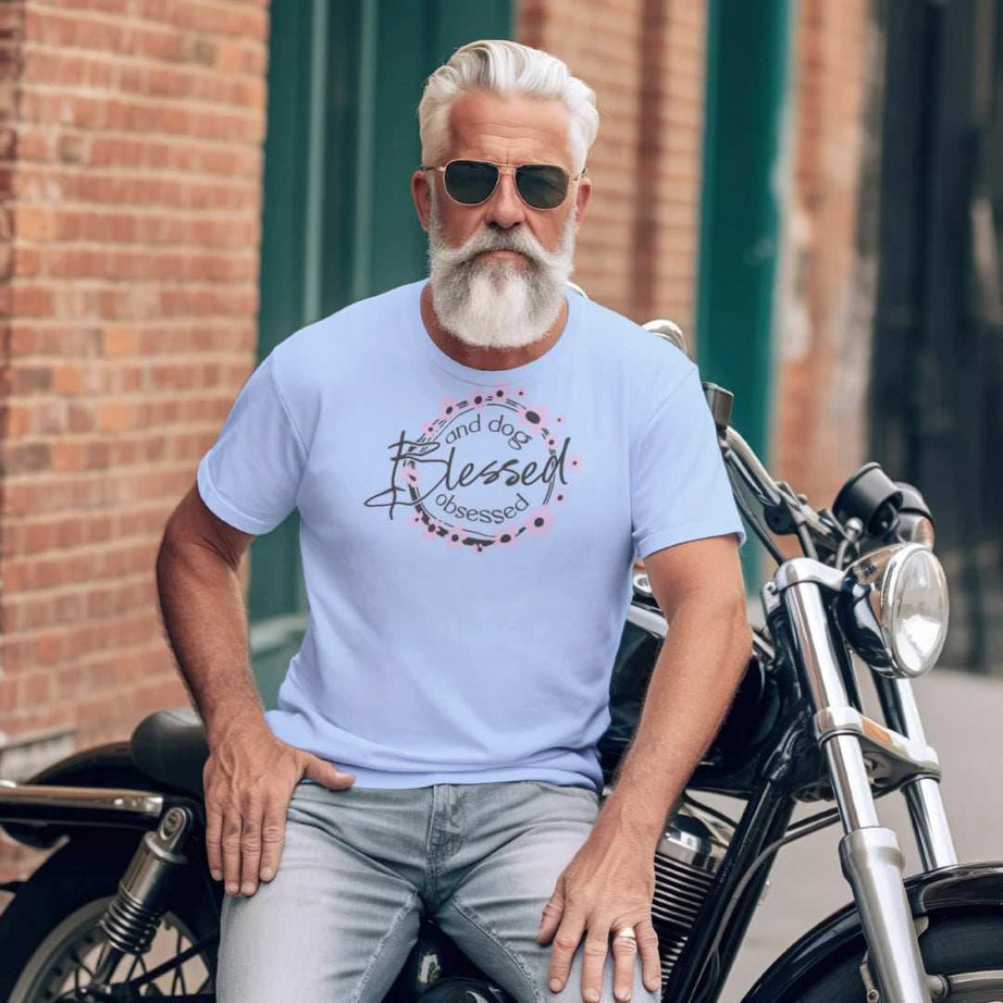 Blessed Dog Obsessed T-Shirt - Proud Dog Parent Lifestyle