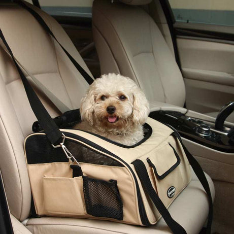 Portable Car Crossbody Pet Travel Bag  - Fits Dogs And Cats
