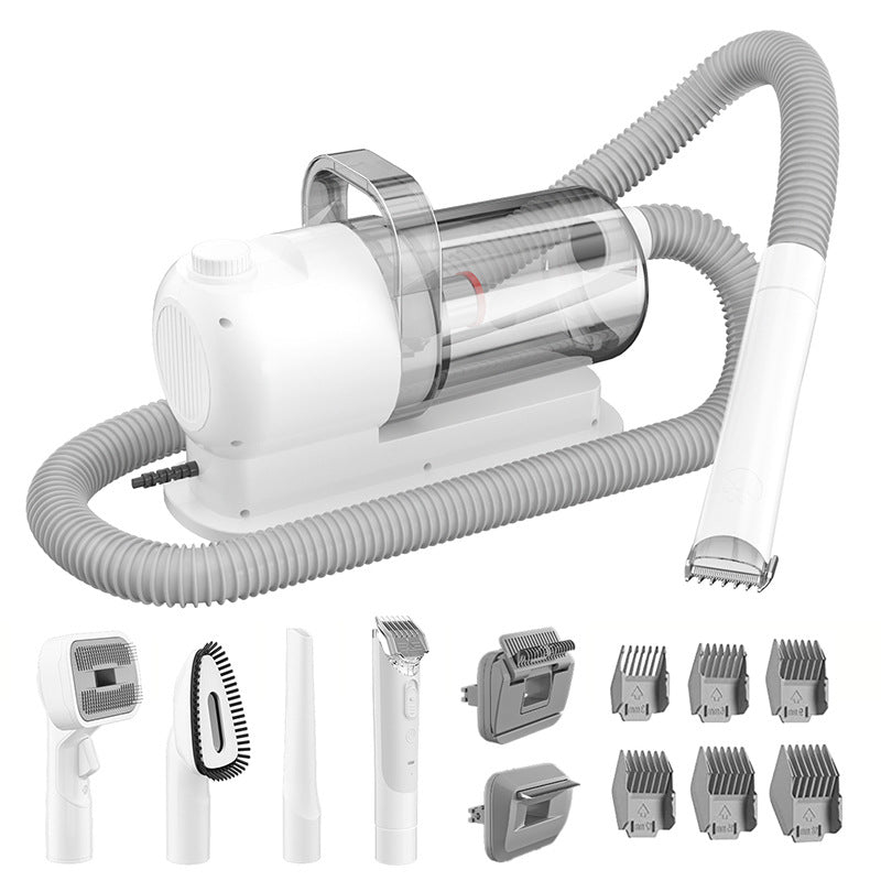 Pet Grooming Vacuum Clipper All-in-One - Suction Hair Care Kit