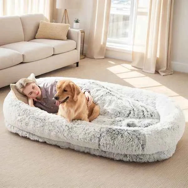 Human Dog Bed - Large Size Fits You And Pets