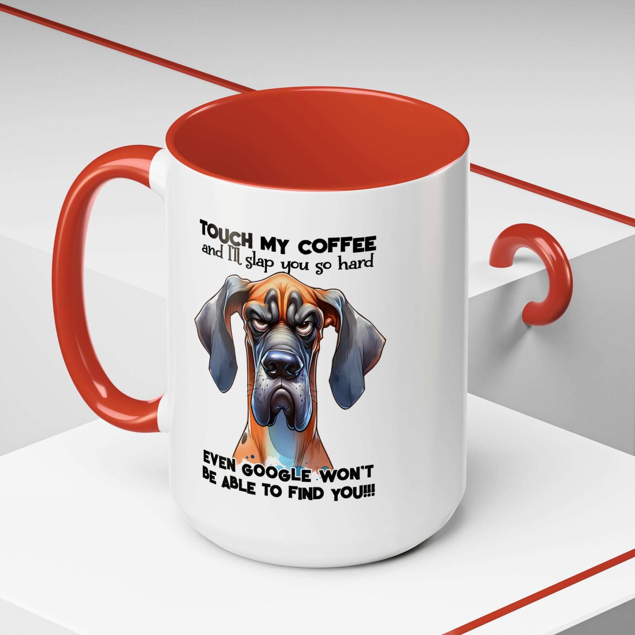 Funny Dog Coffee Mug for Pet Lovers – Tough Coffee Quote – Gift for Dog Owners