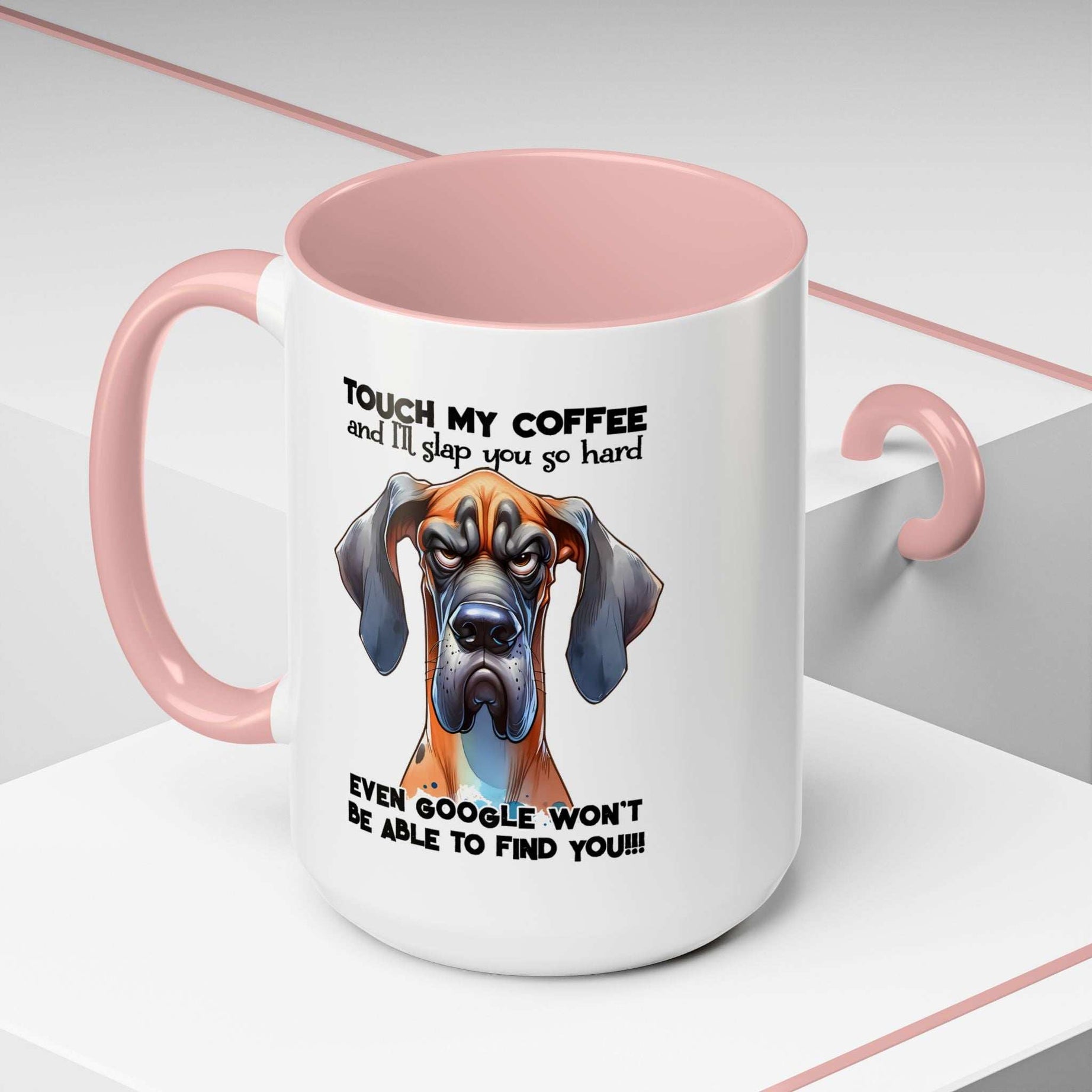 Funny Dog Coffee Mug for Pet Lovers – Tough Coffee Quote – Gift for Dog Owners