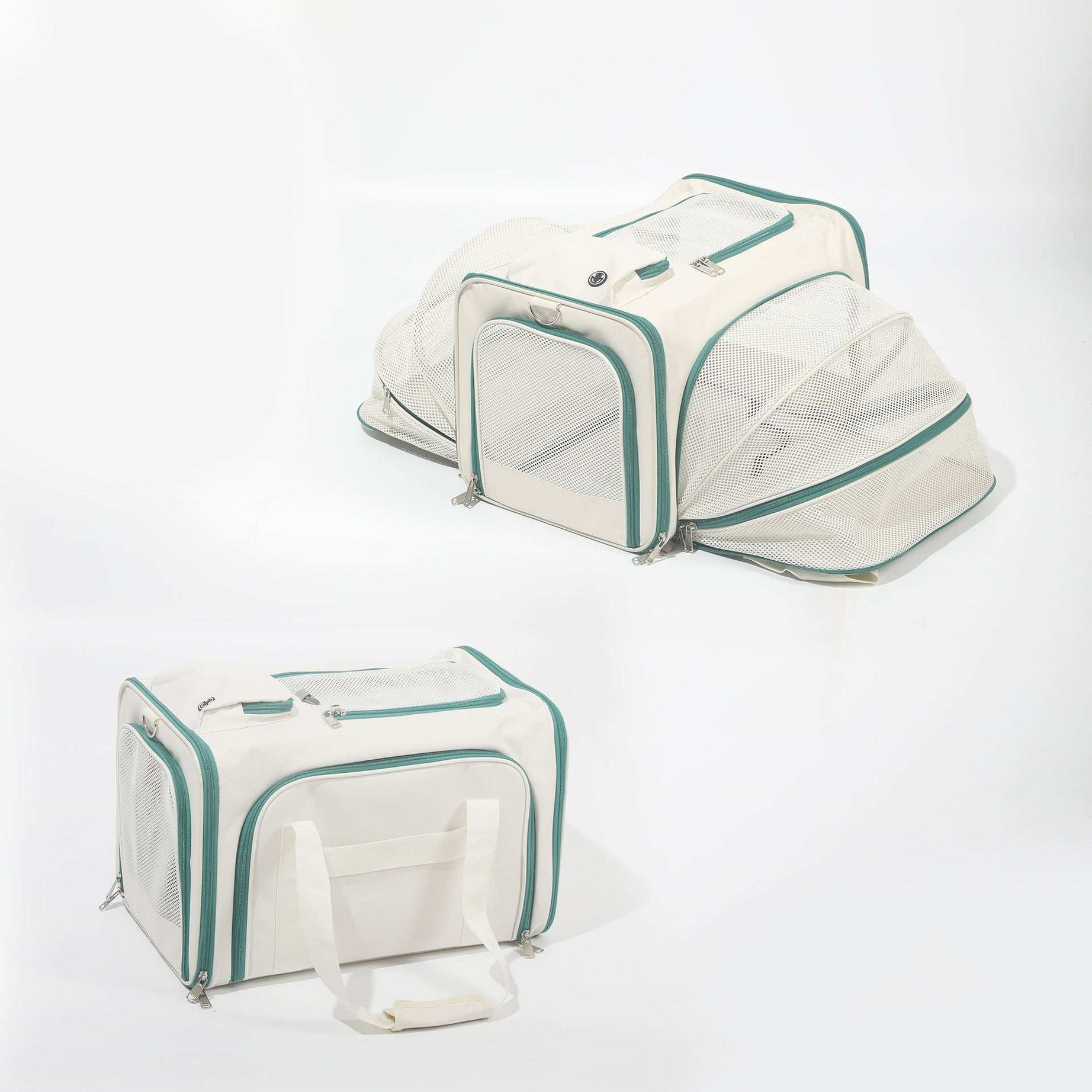Portable Pet Carrier for Cats and Small Dogs - Breathable Travel Backpack
