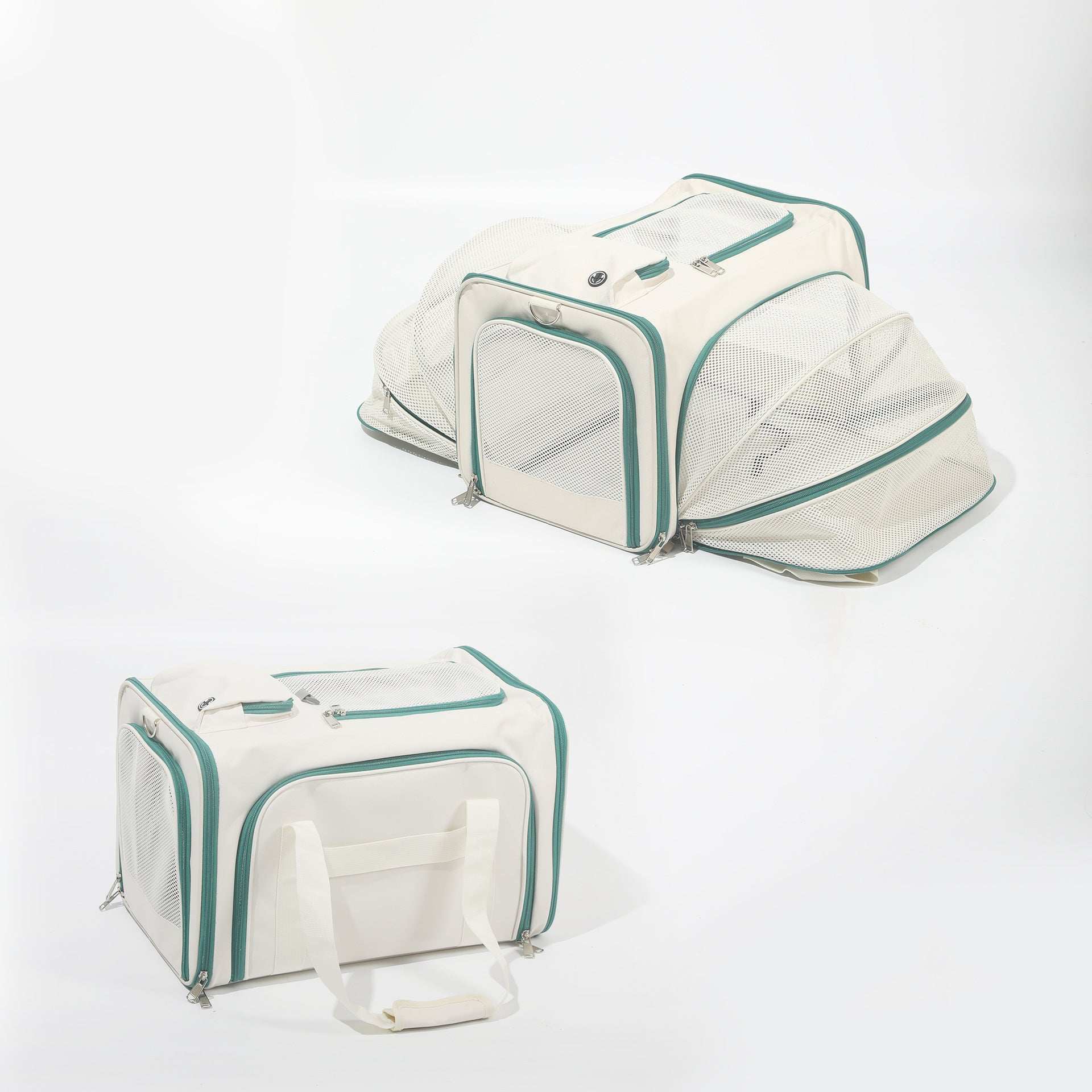 Portable Pet Carrier for Cats and Small Dogs - Breathable Travel Backpack