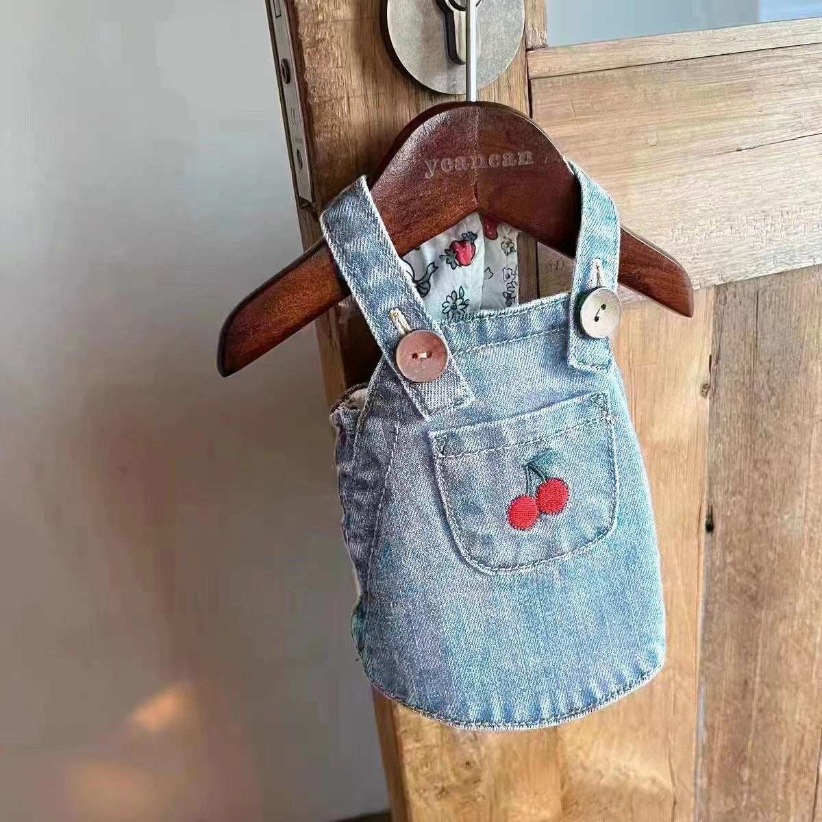Spring and Summer Small Pet Dog Cat Denim Skirt