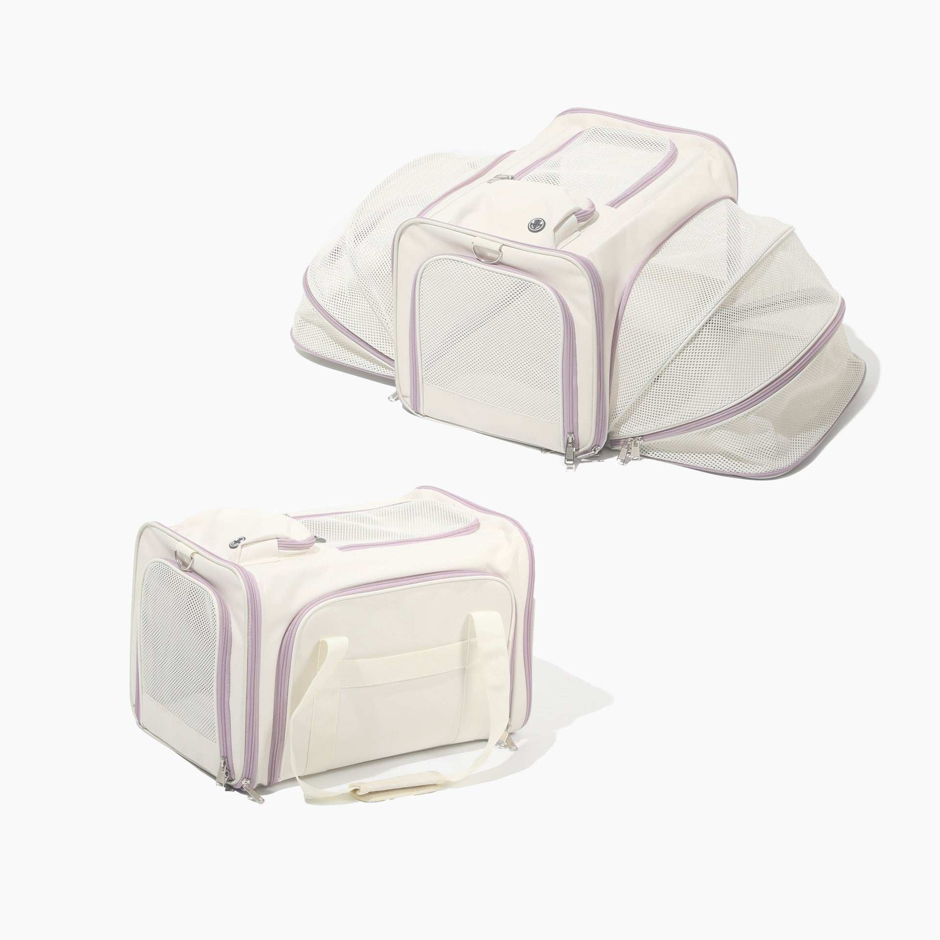 Portable Pet Carrier for Cats and Small Dogs - Breathable Travel Backpack