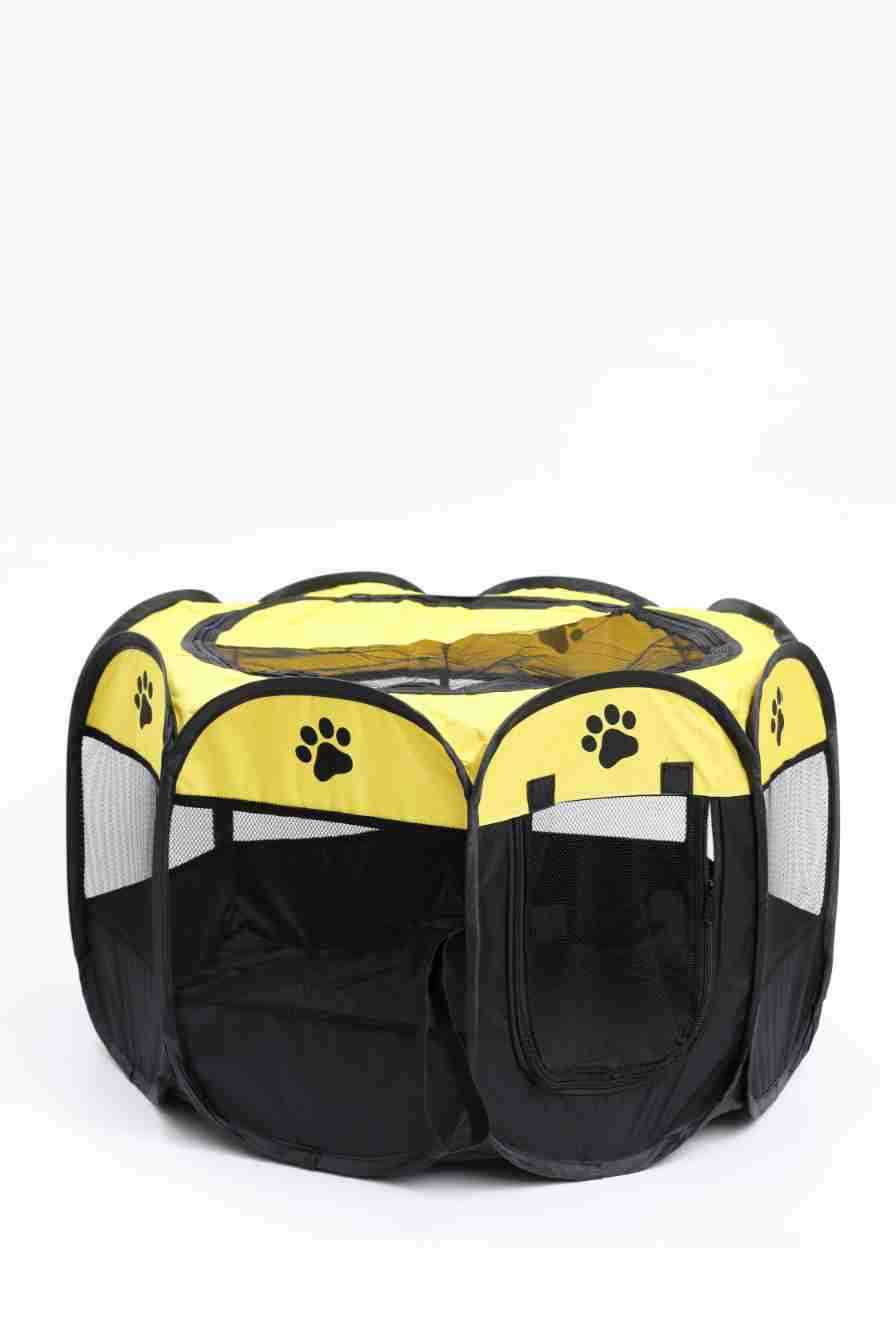 Portable Octagonal Cage Cloth Mesh Fence Pet Tent - Easy Storage
