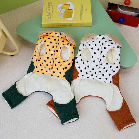 Cotton-padded Dog Overalls Clothes - Small to X-Large