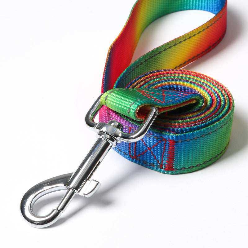 Creative Color Dog Leash Pet Vest Harness