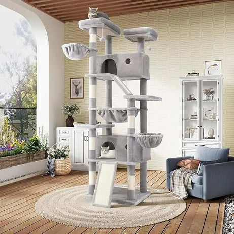 81 Inch Tall Cat Tree Tower - Multi-Level