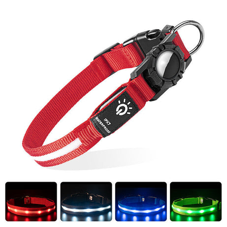 LED Waterproof Pet Collar - Safety Light Up Dog Collar