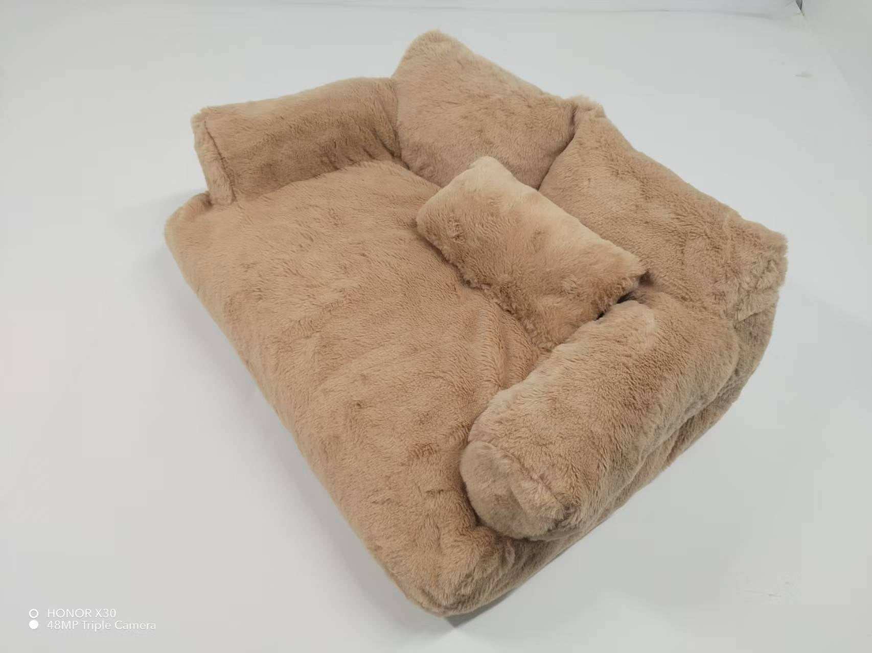 Pet Mini Sofa for Cats and Dogs - Luxury Couch Bed