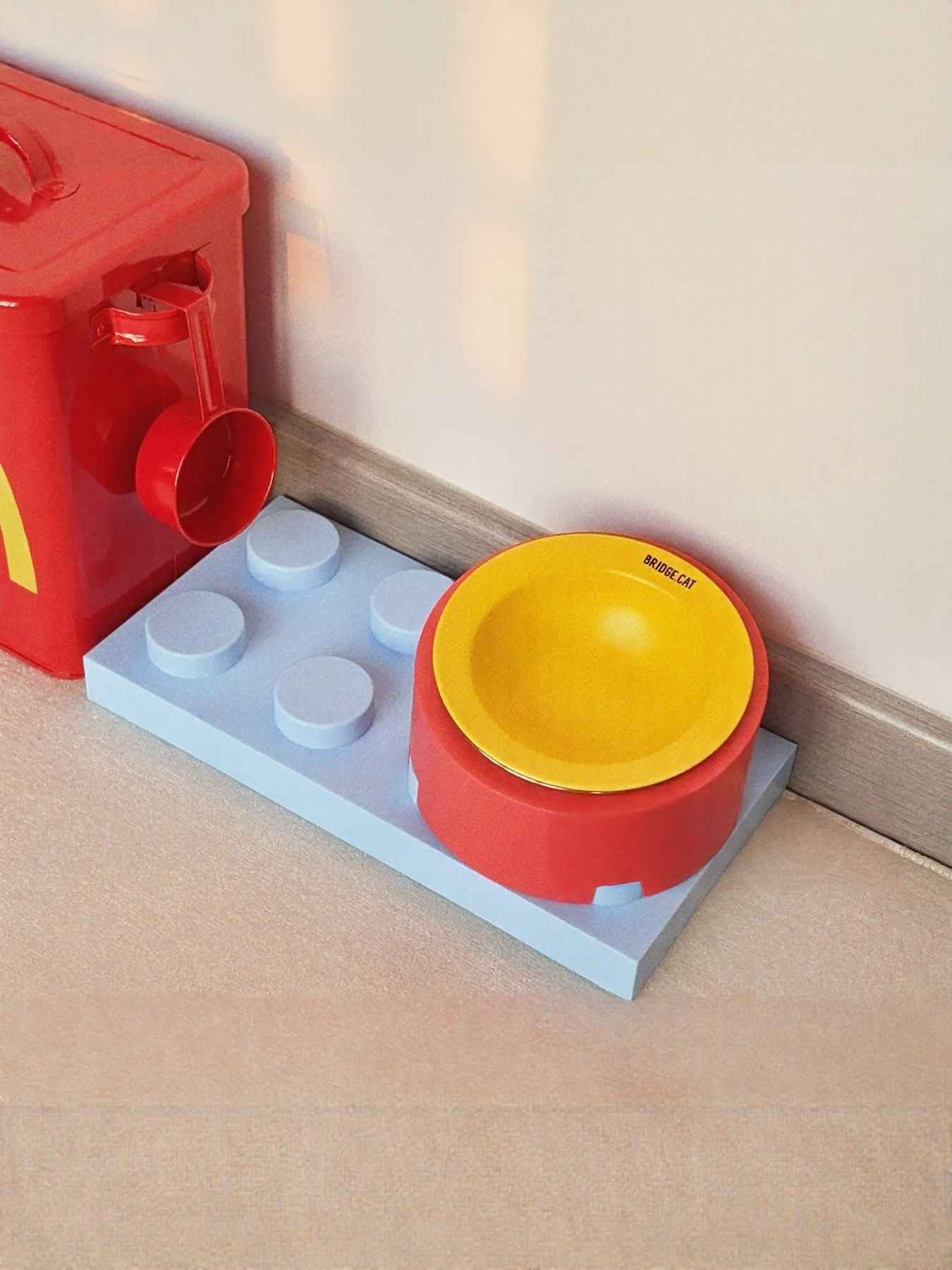 McDonald's Style Pet Food Storage Container - Bowl Sets
