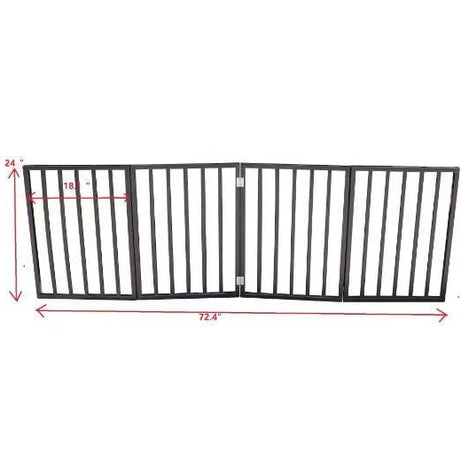 Pet Gate Dog Gate For Doorways - Foldable Safety Barrier