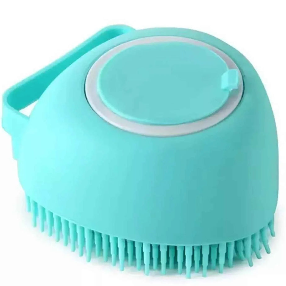 Pet Bath Brush - Cute Cartoon Silicone