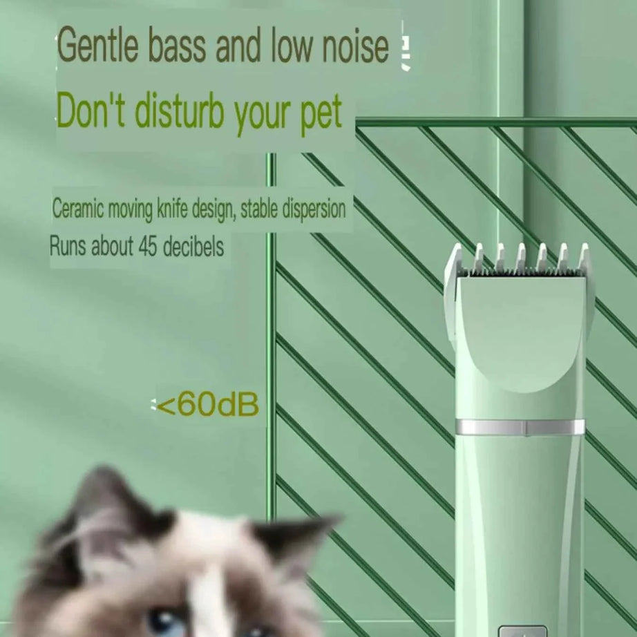 Pet Grooming Kit - Multifunctional Rechargeable System