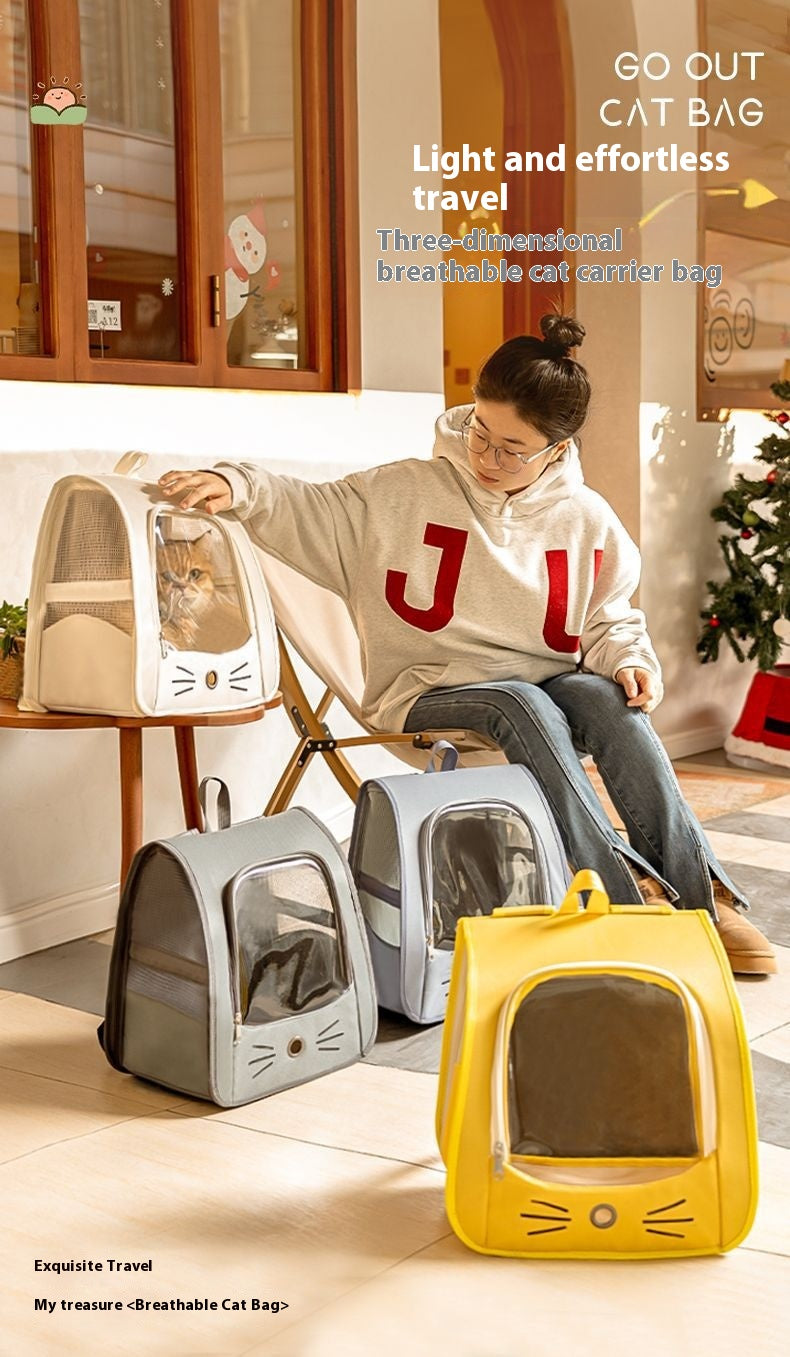 Pet Car Seat Carrier - Folding Table Travel Bag