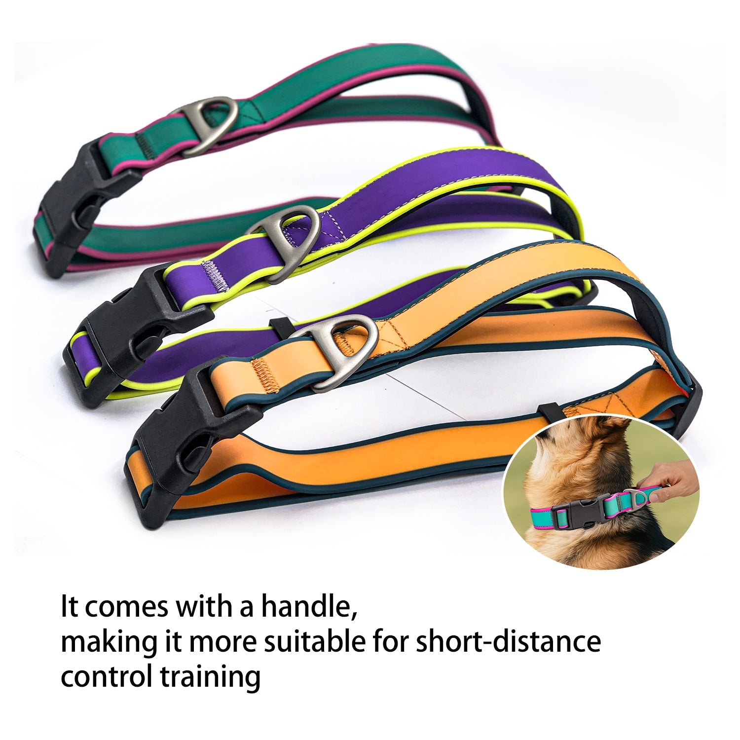Tactical Dog Collar - Waterproof Working Dog Control Collar