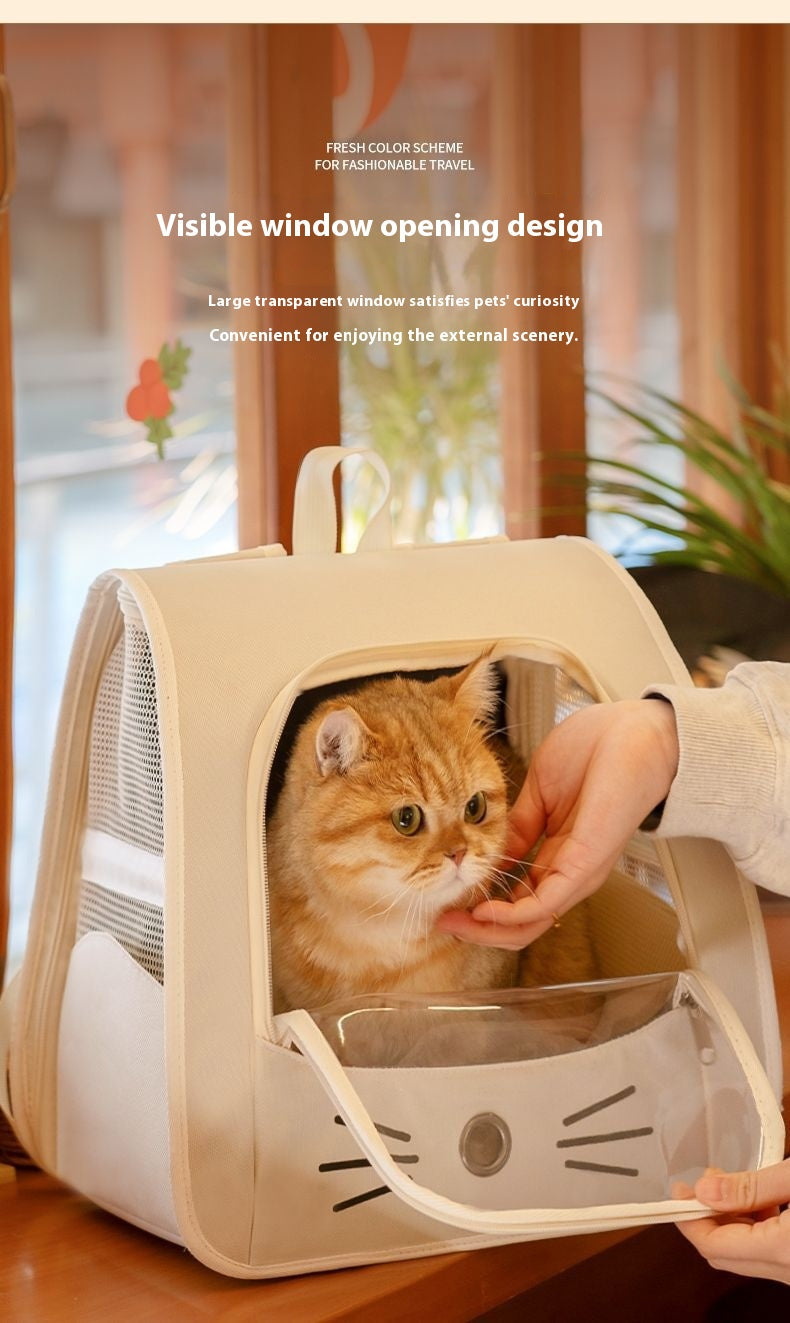Pet Car Seat Carrier - Folding Table Travel Bag
