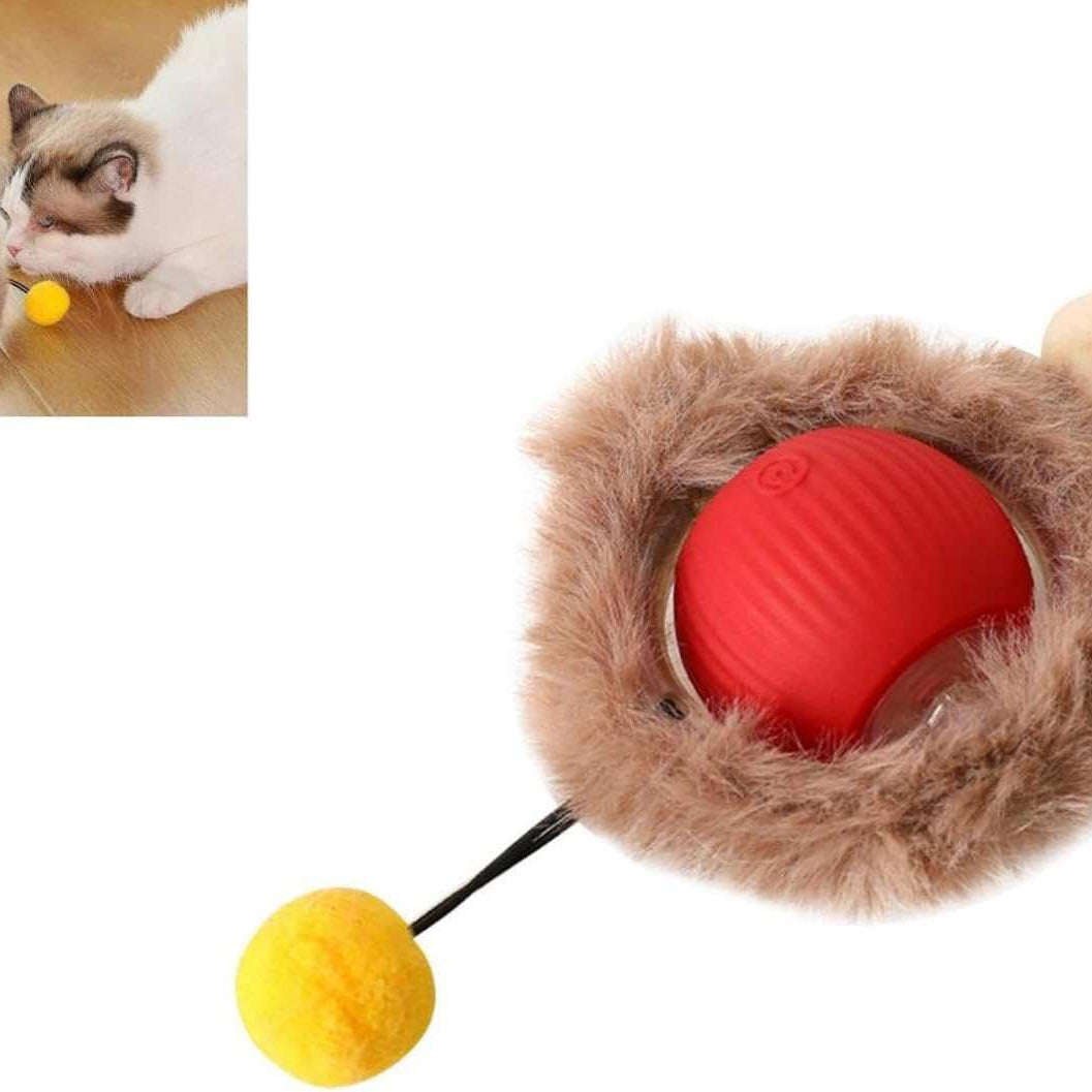 Smart Interactive Rolling Ball - Automatic Pet Toy for Cats & Dogs