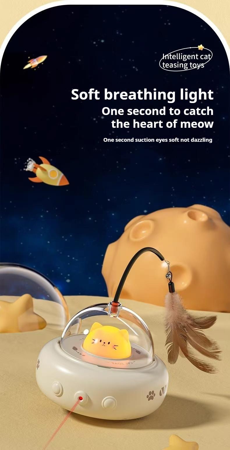 Laser Chase Car - Smart Electric Cat Toy with Auto Pointer