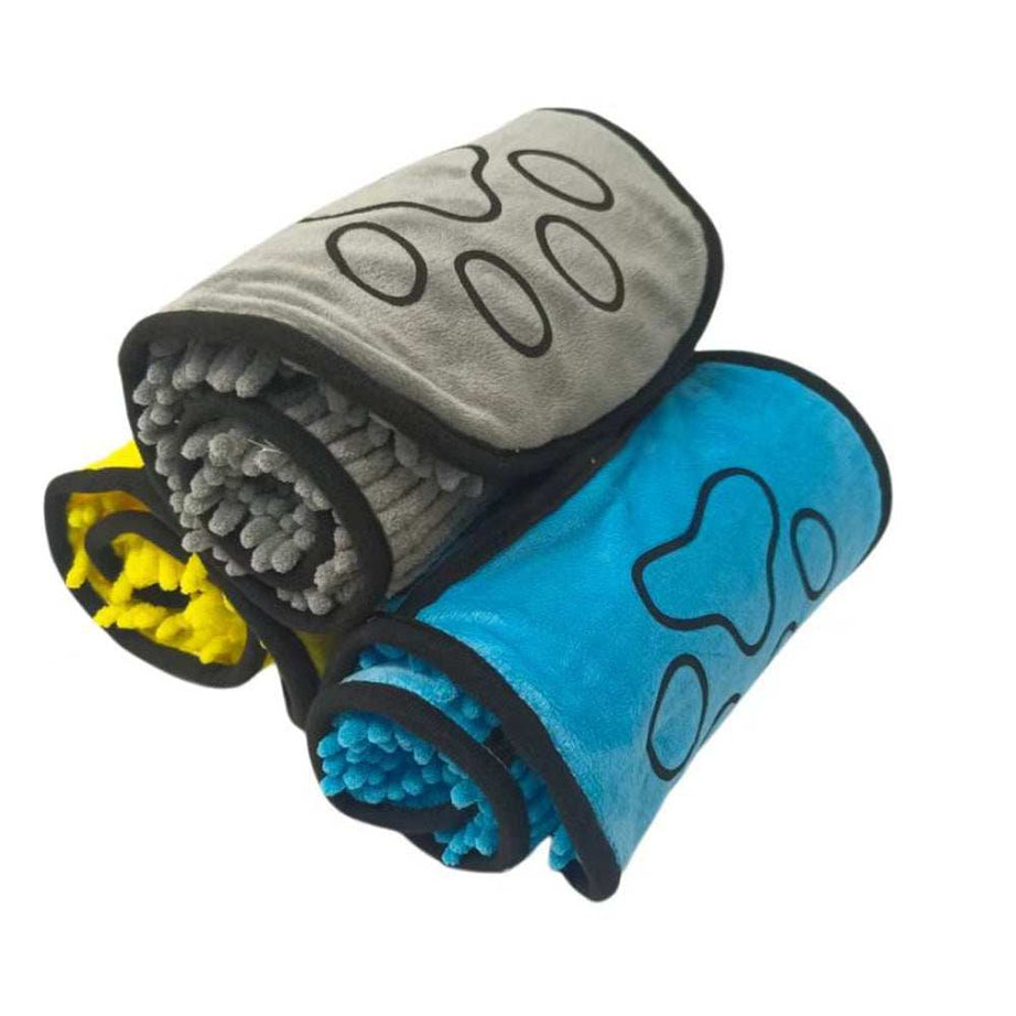 Specially Designed  Pet Bath Towel Quickly Absorbs Water - Dogs or Cats