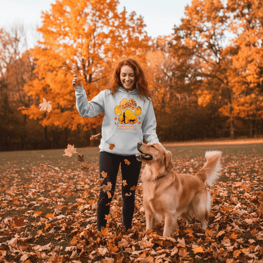 Autumn Leaves Dog Hoodie - Cozy Fall Pet Lover Sweatshirt