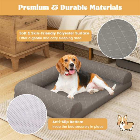 Orthopedic Dog Bed - Large 36 Inch Size