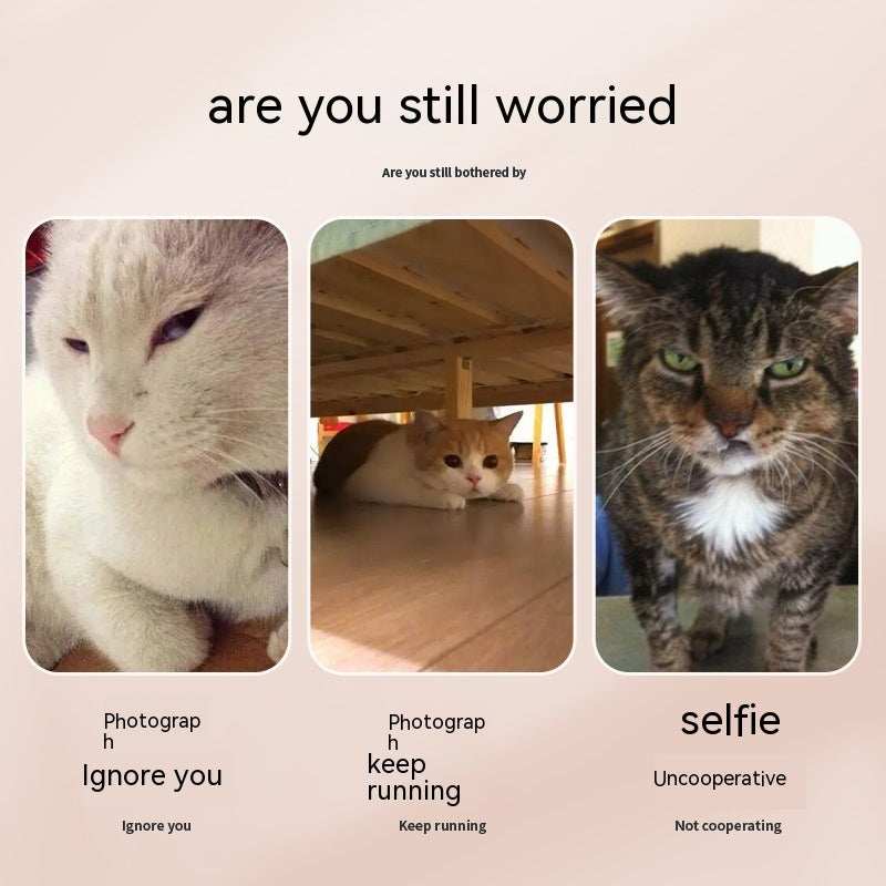 Pet Selfie Stick - Mobile Phone Camera Holder for Dogs & Cats