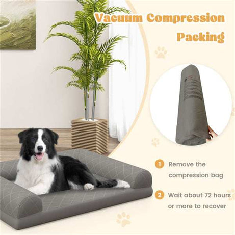 Orthopedic Dog Bed - Large 36 Inch Size