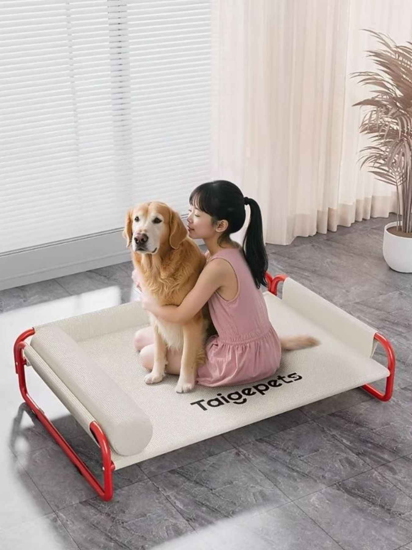 Foldable Pet Bed - Portable Easy Storage