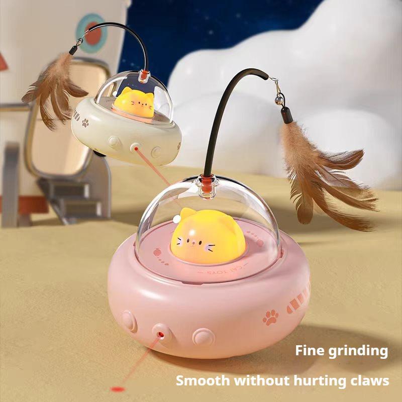 Laser Chase Car - Smart Electric Cat Toy with Auto Pointer