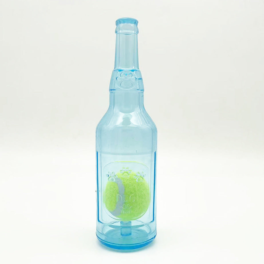 Dog Toy - Water Bottle Squeaky Chew
