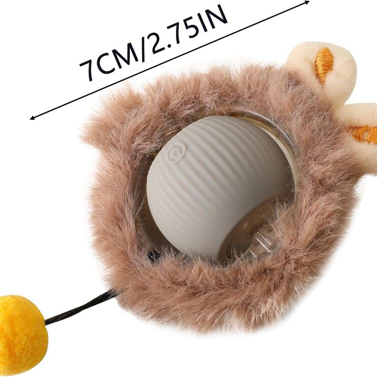 Smart Interactive Rolling Ball - Automatic Pet Toy for Cats & Dogs