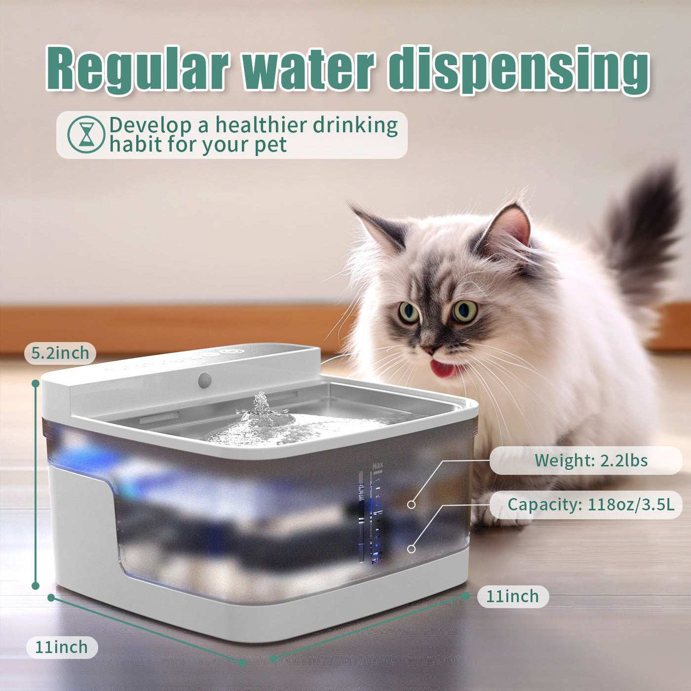 Intelligent Automatic Circulating Water Dispenser with Filter