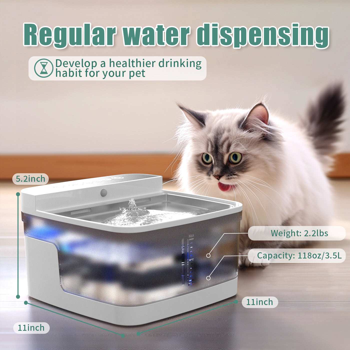 Intelligent Automatic Circulating Water Dispenser with Filter