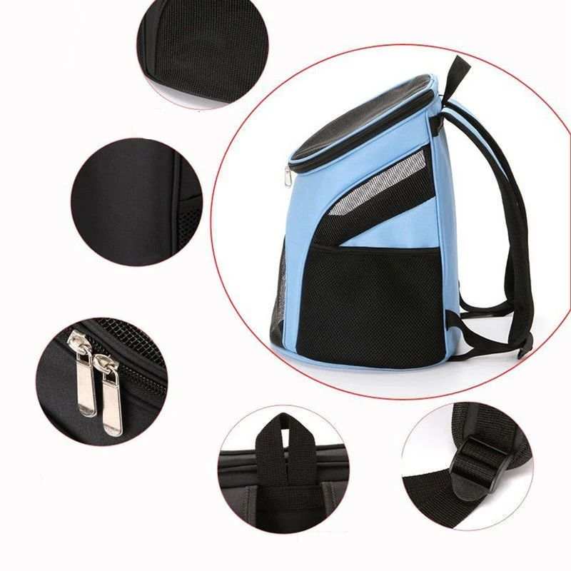 Portable Breathable Puppy Dog Carrier Backpack Pet Bag