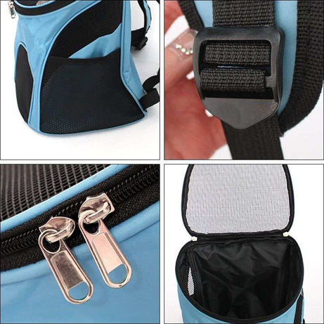 Portable Breathable Puppy Dog Carrier Backpack Pet Bag