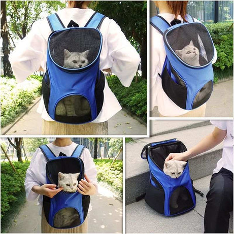 Portable Breathable Puppy Dog Carrier Backpack Pet Bag