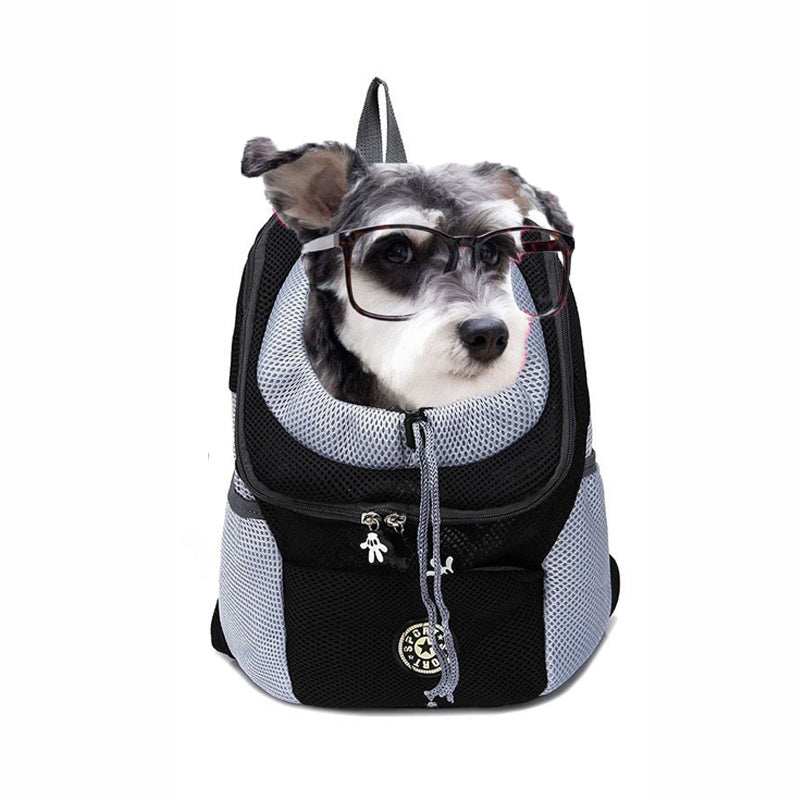 Double Shoulder Portable Travel Backpack Pet Carrier Bag