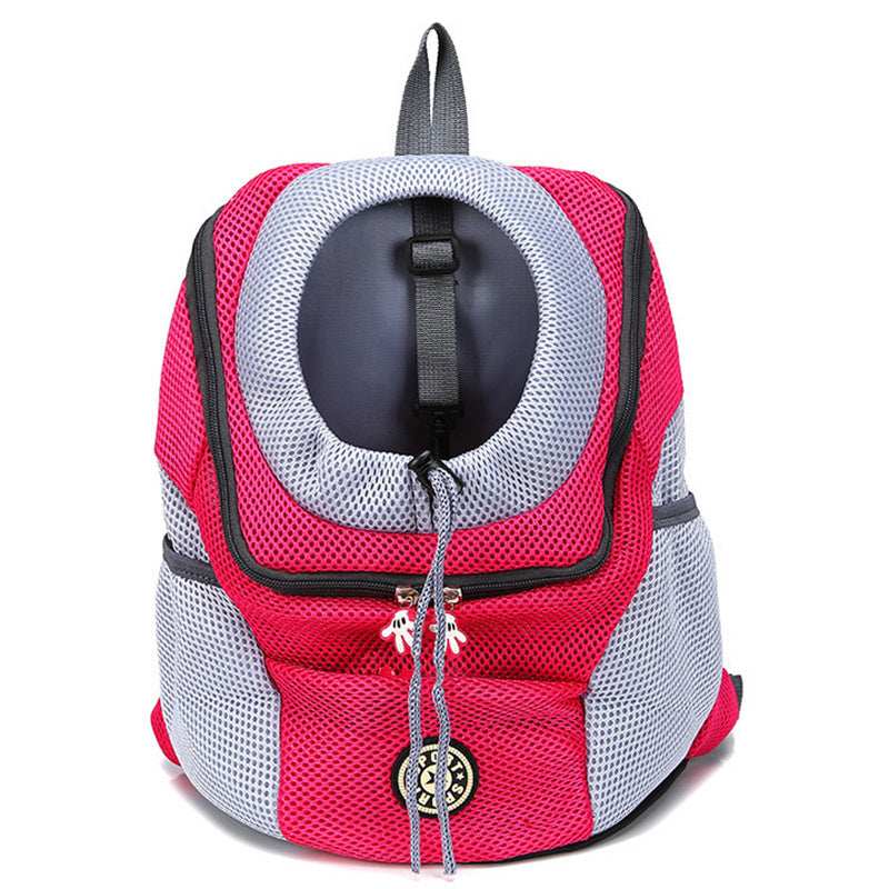 Double Shoulder Portable Travel Backpack Pet Carrier Bag