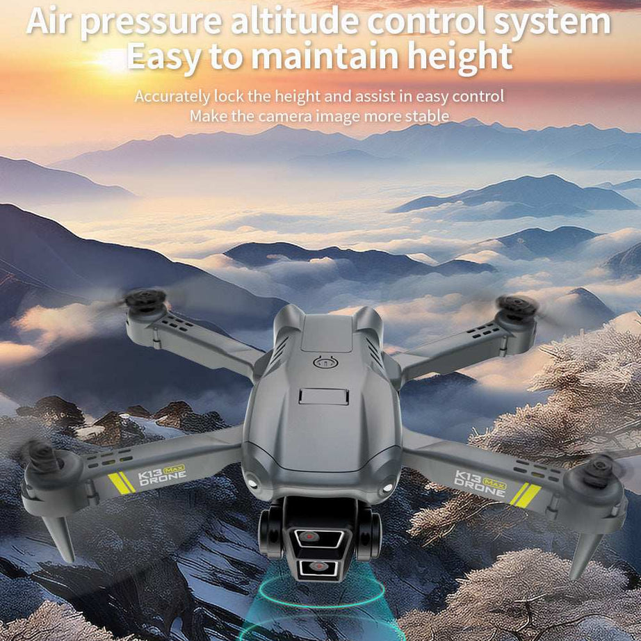 K13 Smart Pet Photography Drone with 2 Batteries - Beginner Friendly