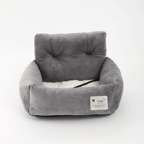Soft Plush Nest Pet Bed Car Seat - Secure Your Pet