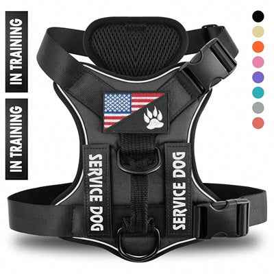 Service Dog Harness - Reflective Quick Release