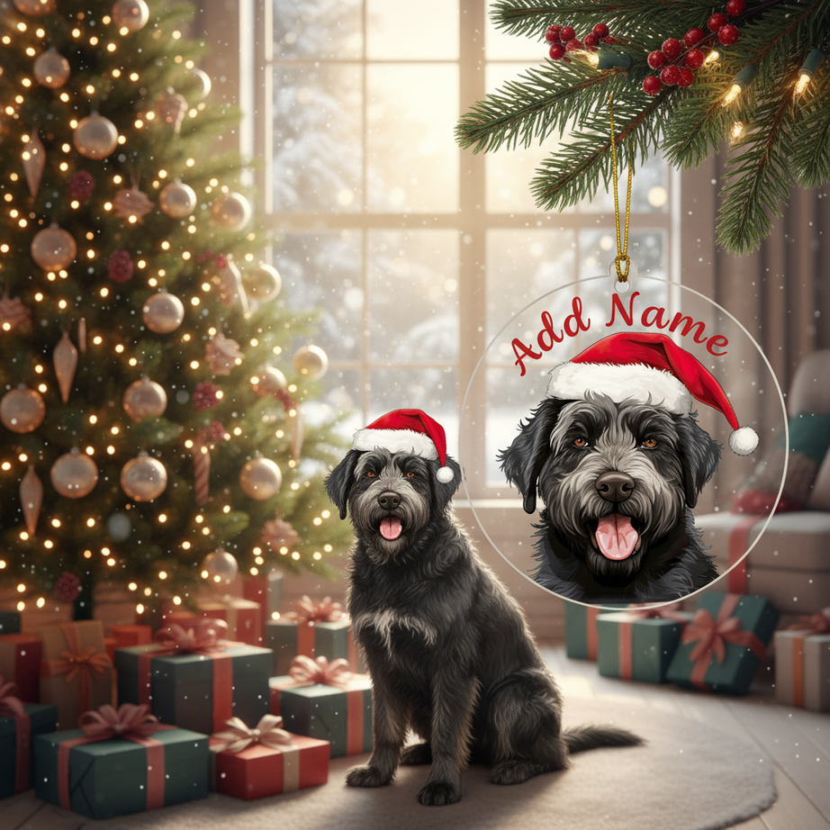 Custom Pet Ornament - Personalized Acrylic Christmas Decor