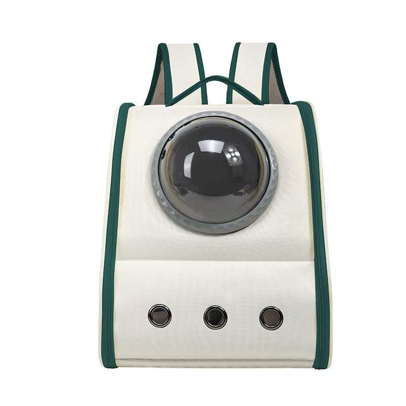 Space Capsule Large Capacity Breathable Pet Backpack For Going Out